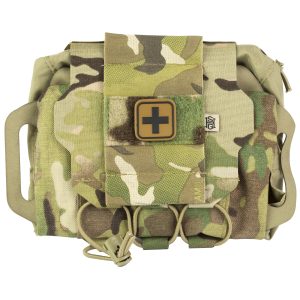 High Speed Gear, ReFlex IFAK System, Compatible with MOLLE and Belts 1.5"-2.5", Nylon Construction, Multi-Cam, Medical Items Not Included