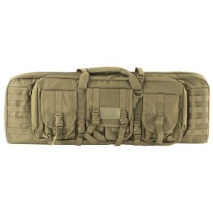Ncstar Vism Dbl Carb Case Tan 36