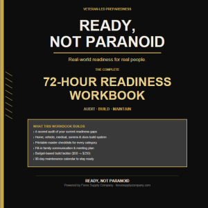 RNP 72-Hour Master Workbook — Build Your Family's Readiness Plan